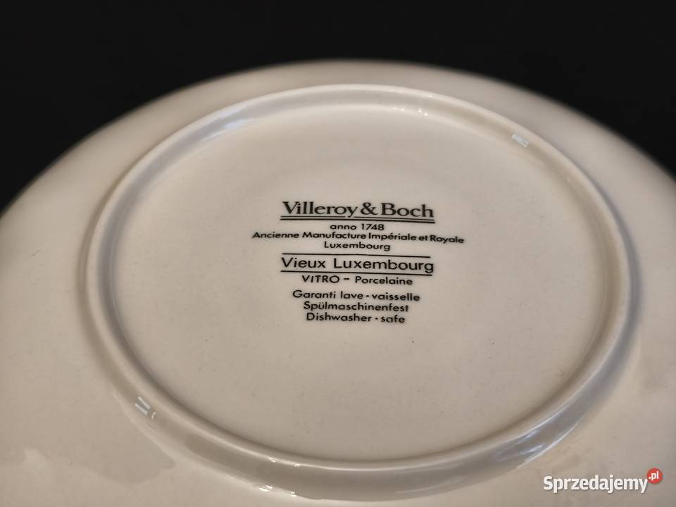 Talerz podstawka Villeroy Boch Vieux Luxembourg Chełm