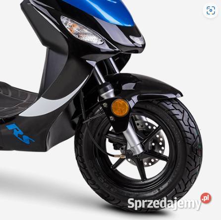 Skuter LJ50QT8L ZIPP Tops RS czarnopomarańczowy sprzedam
