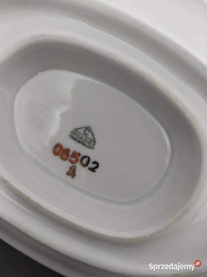 Półmisek duży sosjerka stara porcelana Chodzież Białystok