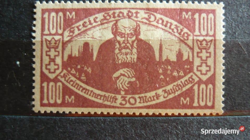 Znaczki Danzig 4 Filatelistyka Myszków sprzedam