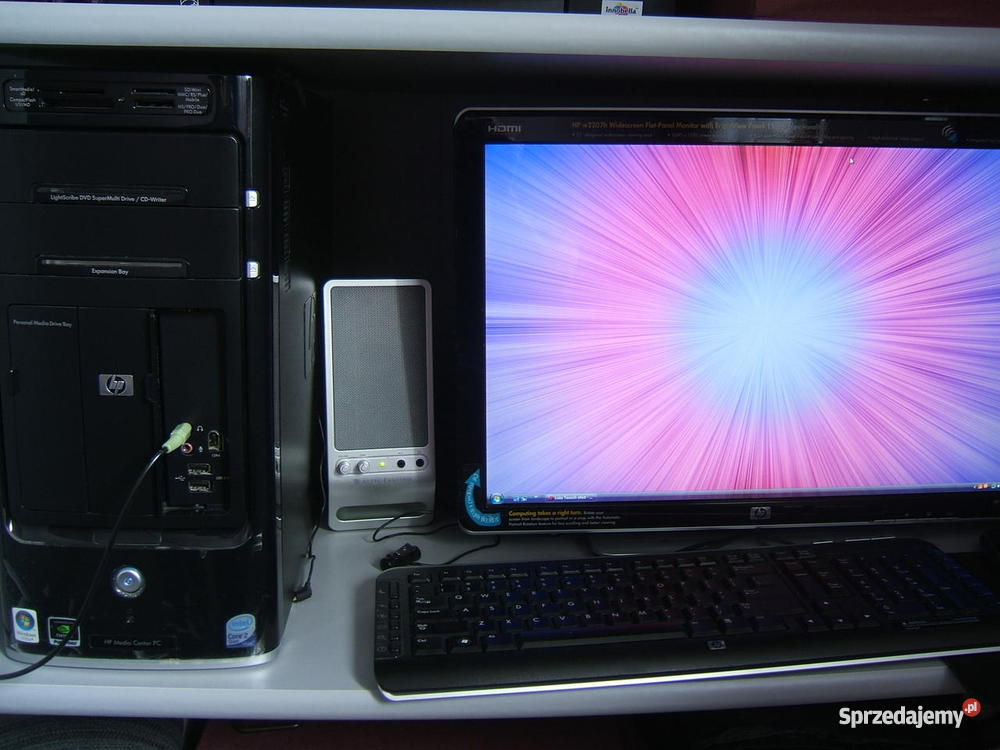 komp hp monitor 22 Komputery stacjonarne Lublin