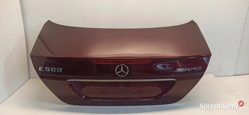 MERCEDES W211 KLAPA BAGAŻNIKA AMG E500 2004 037 Klapy bagażnika