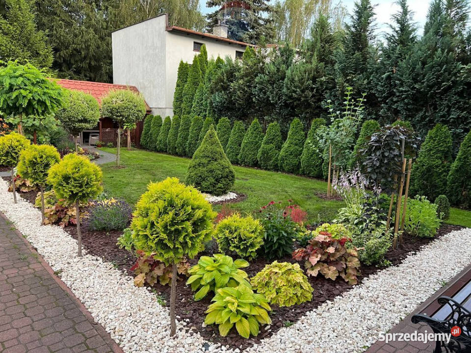 Połowa bliźniaka z ogrodem w centrum Piastowa