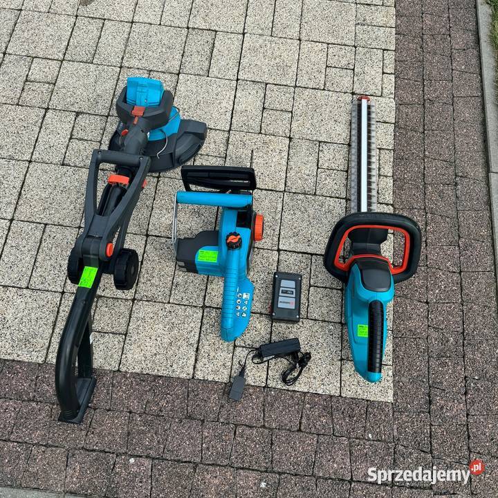 ZESTAW akumulatorowy GARDENA piła nożyce Lubin