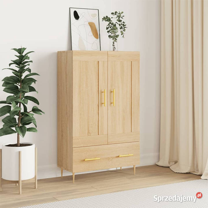 Wysoka szafka dąb sonoma 695x31x115 WM830311 Warszawa