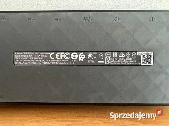 Stacja dokująca HP mazowieckie sprzedam