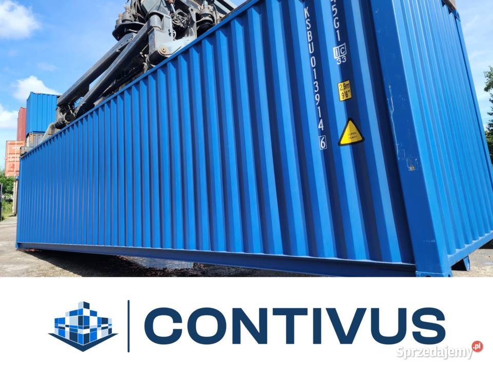 Kontener morski magazynowy 12m 40HC wielkopolskie Poznań