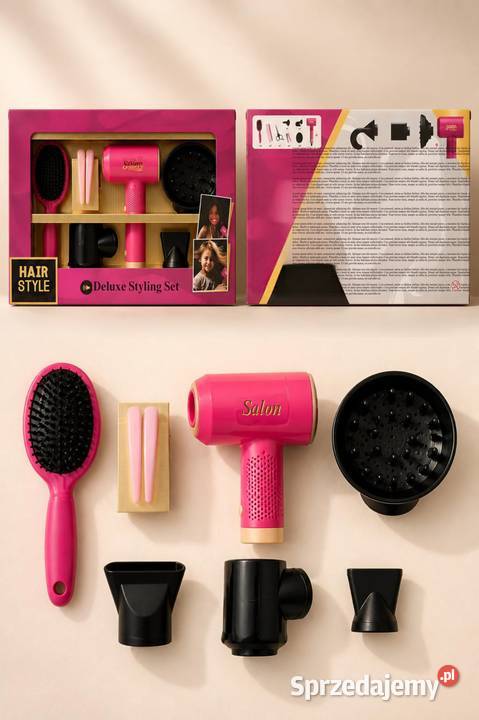 Zestaw fryzjerski dziewczynki Hair Salon 3 lata+ Lubin