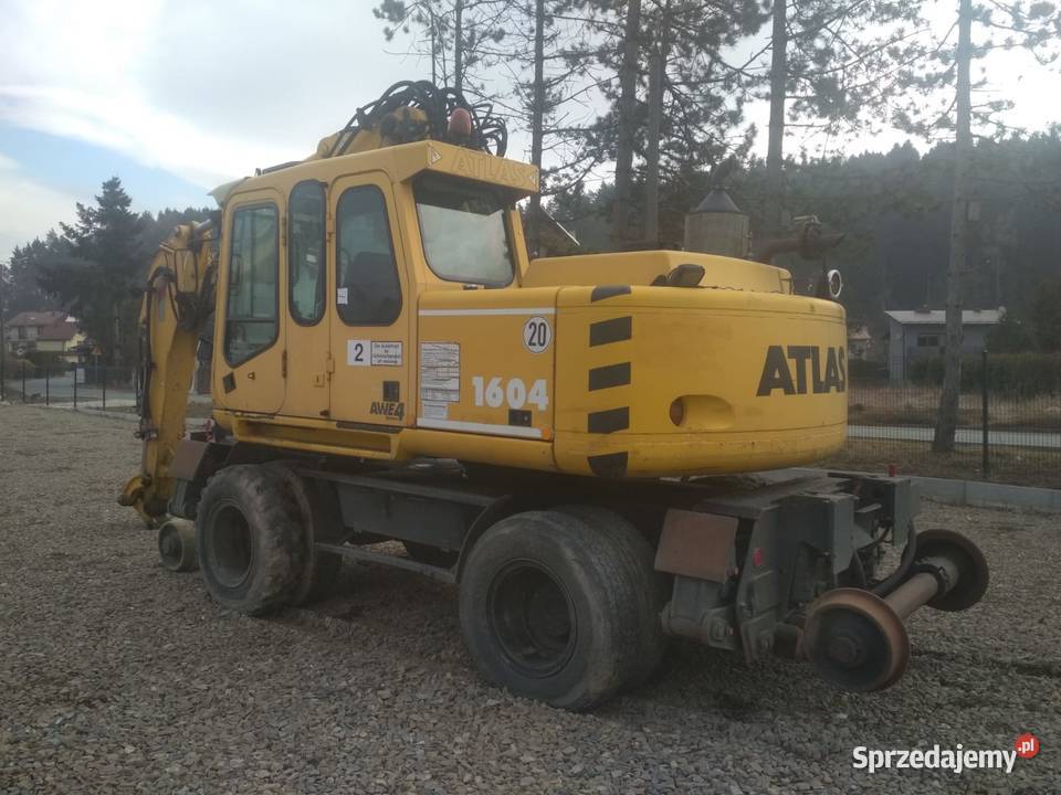 Koparka dwudrogowa ATLAS 1604 KZW 2003 r Stary Sącz sprzedam