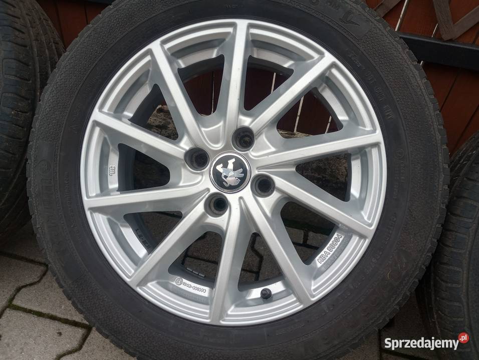 Nowe Alufelgi 16 4x108 et23 DS3 DS4 DS5 Peugeot kujawsko-pomorskie Włocławek