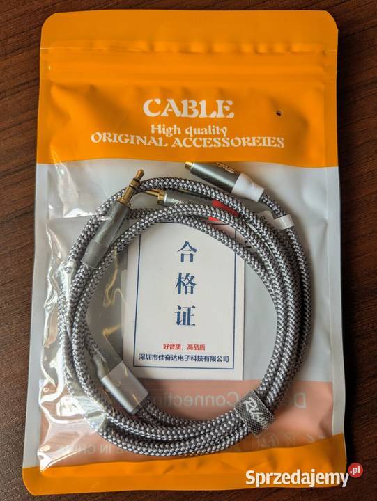 Kabel Riksain Jack 35 do 2xRCA o długości 12m Ksawerów