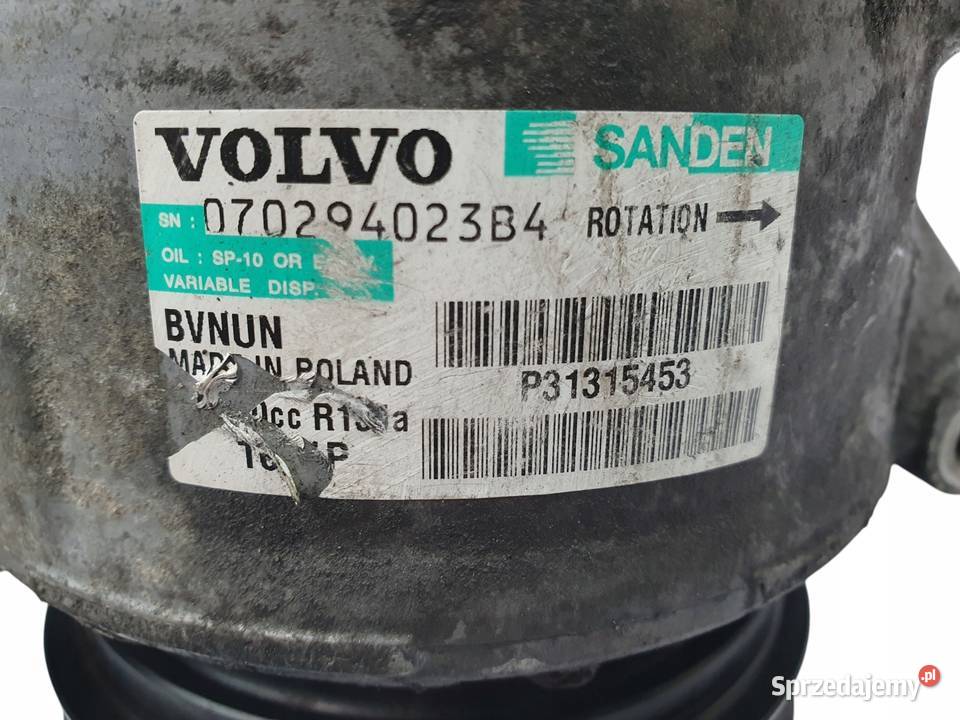 SPRĘŻARKA KLIMATYZACJI Volvo S60 II V70 III 20 osobowe Chełm