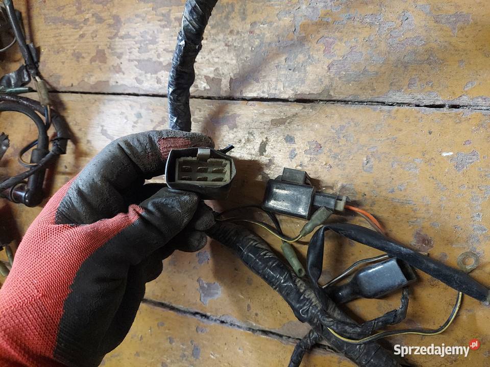 Kawasaki KMX 125 instalacja elektryczna wiązka Jelenia Góra