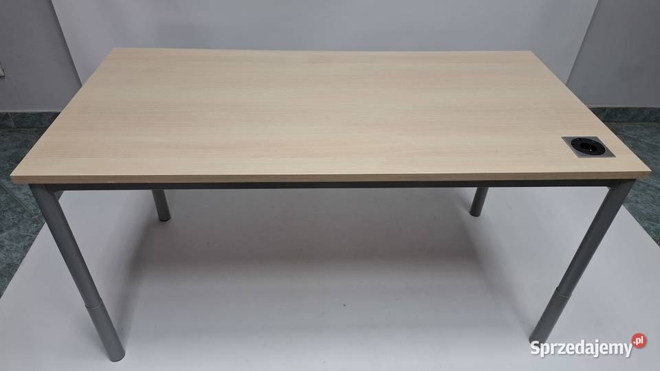 Biurko proste Martela 140x80 orzech rockfordbiel Poznań sprzedam