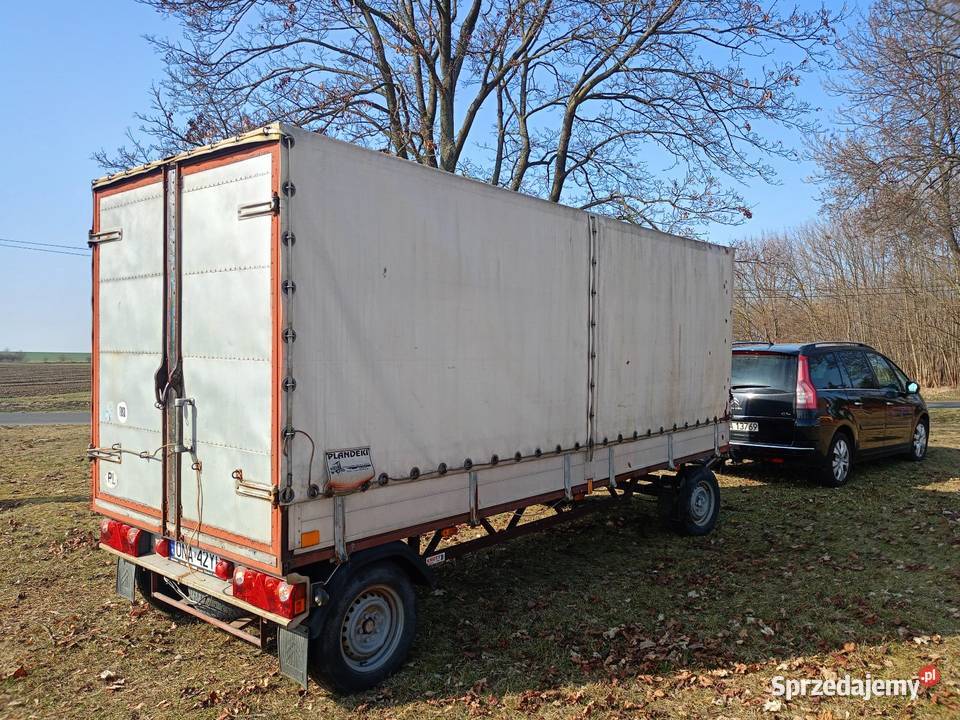 Przyczepa przyczepka SAM samochodowa 2 t dmc Świerczów