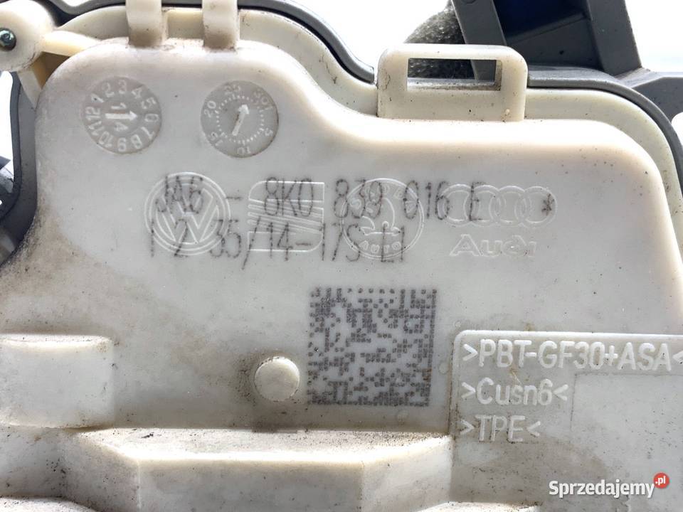 ZAMEK DRZWI PRAWY TYŁ AUDI A3 8V SedanLimuzyna podkarpackie