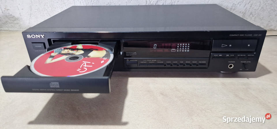 Cd player SONY 297 CDP297 odtwarzacz kompaktowy Międzychód
