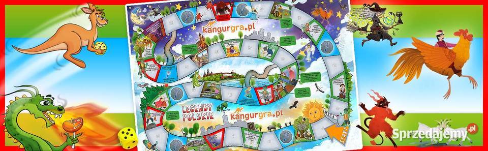 gra XXL LEGENDY POLSKIE DZIECI do skakania nauki Warszawa