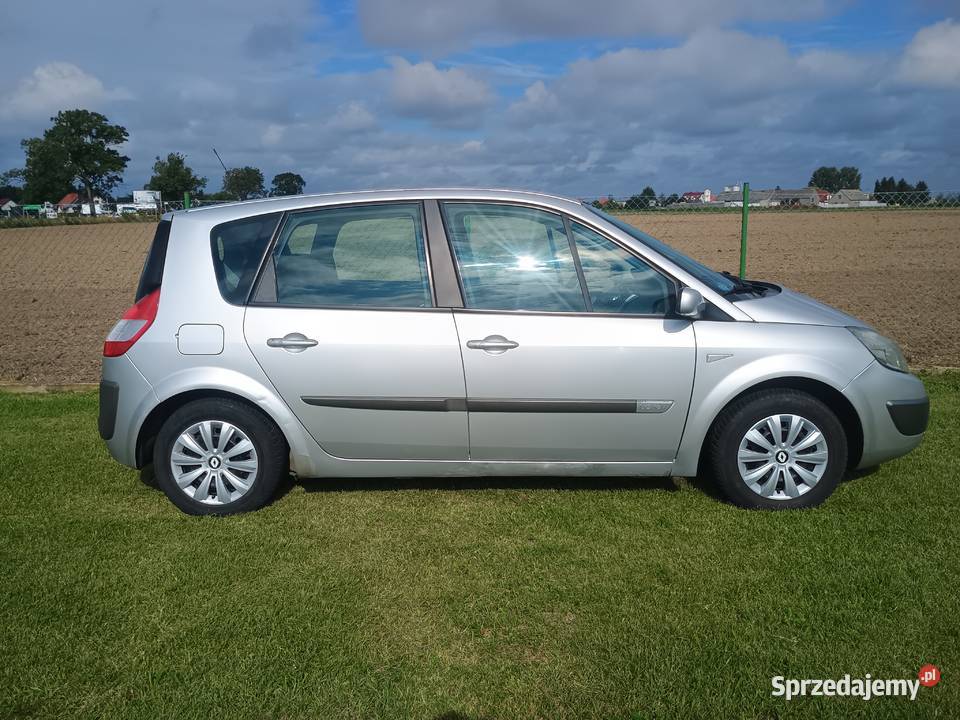 Renault Scenic II 2006r 16 GAZ Klimatronik OK 112KM wielkopolskie Witkowo sprzedam