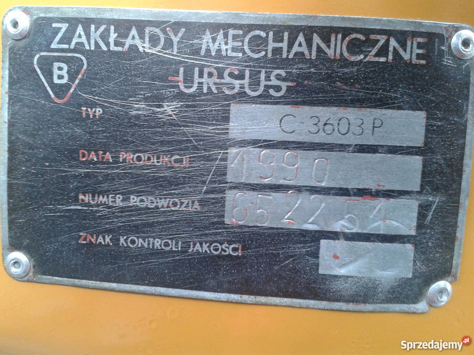URSUS C360 3P Ciągniki kujawsko-pomorskie