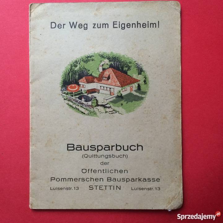 Bausparbuch Szczecin