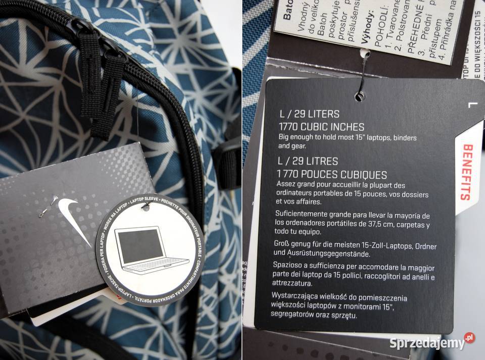 Plecak Nike All Access Fullfare na laptop L Lublin