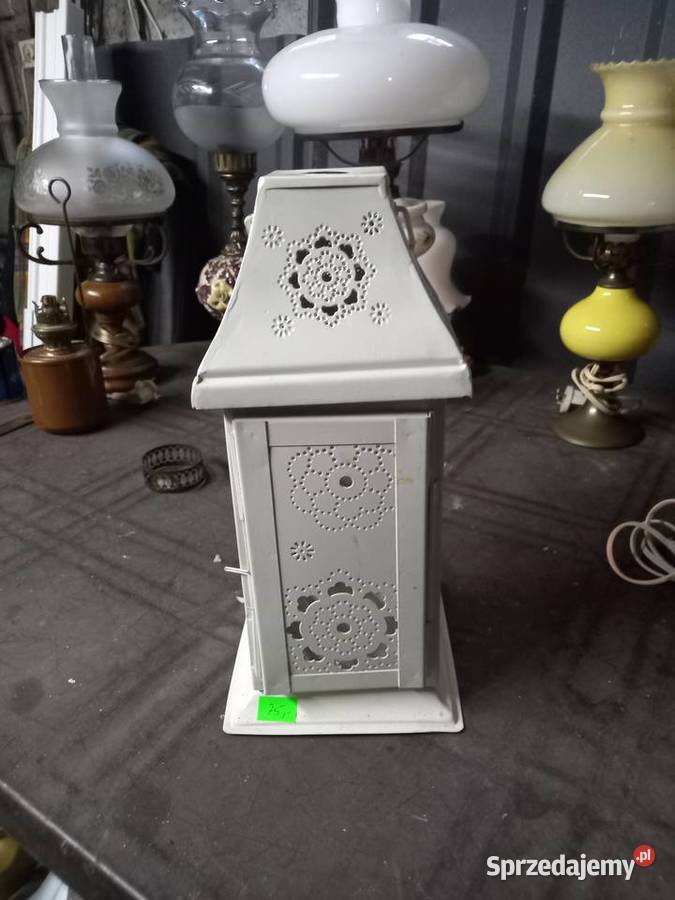 Lampion metalowy ozdobny podkarpackie