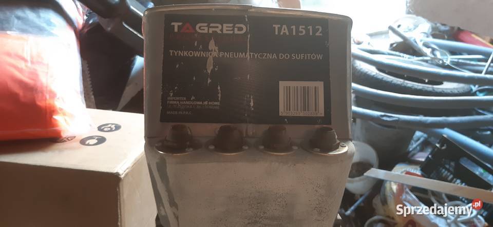 Tynkownica pneunatyczna do sufitów tagred Barcin sprzedam