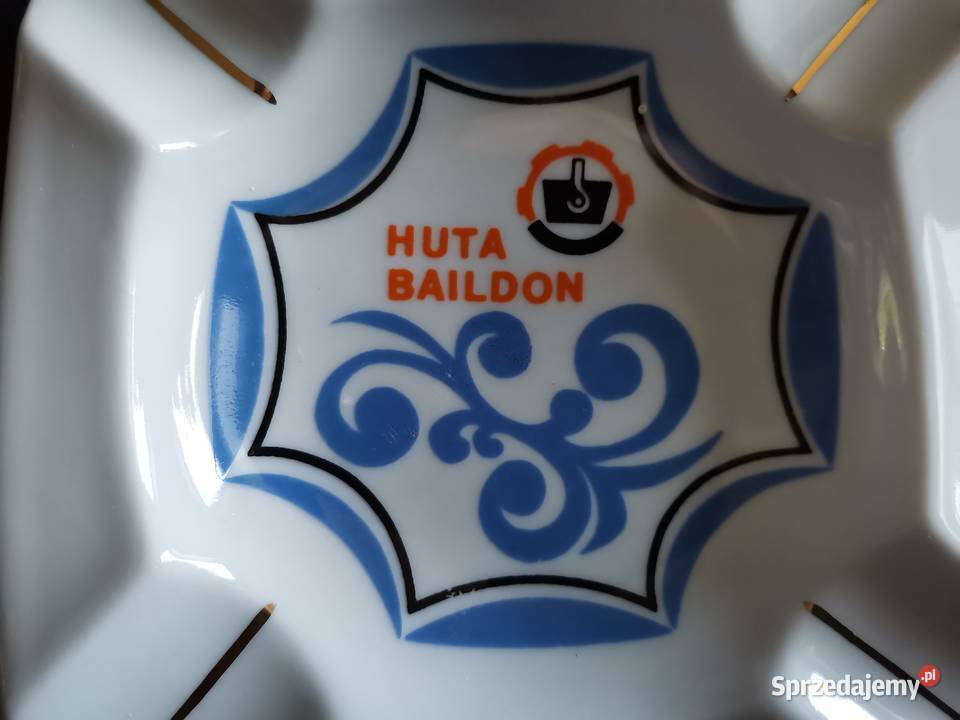 Stara nieużywana popielniczka Huta Baildon Katowice
