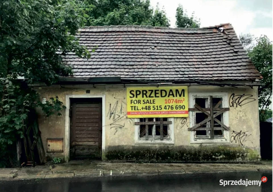 Działka 1074m2 Plot for sale Zielona Gora Rajska Zielona Góra