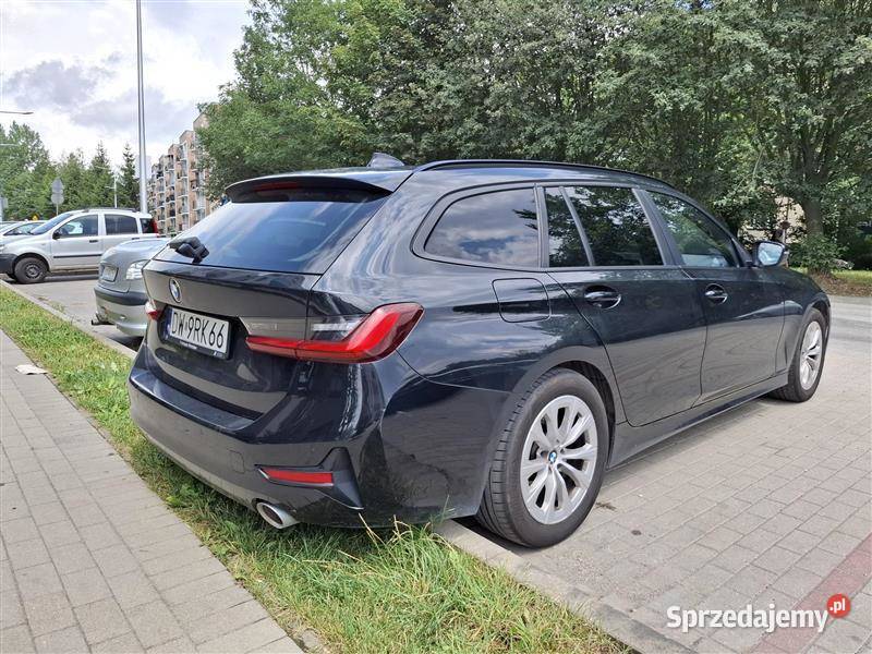 BMW 3 G21 bezwypadkowy salon relingi dachowe Seria 3 dolnośląskie Kłodzko