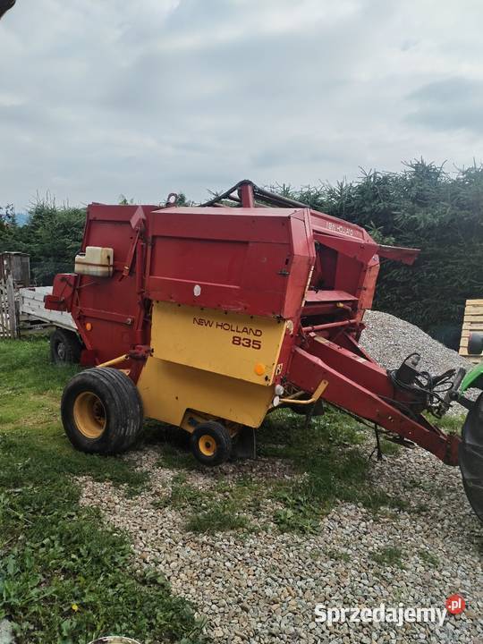 Prasa rolujaca belujaca Holland 835 siatka New Holland małopolskie