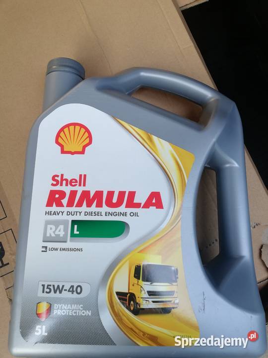 Olej silnikowy mineralny Shell Rimula R4 L 5 l Ruda Śląska