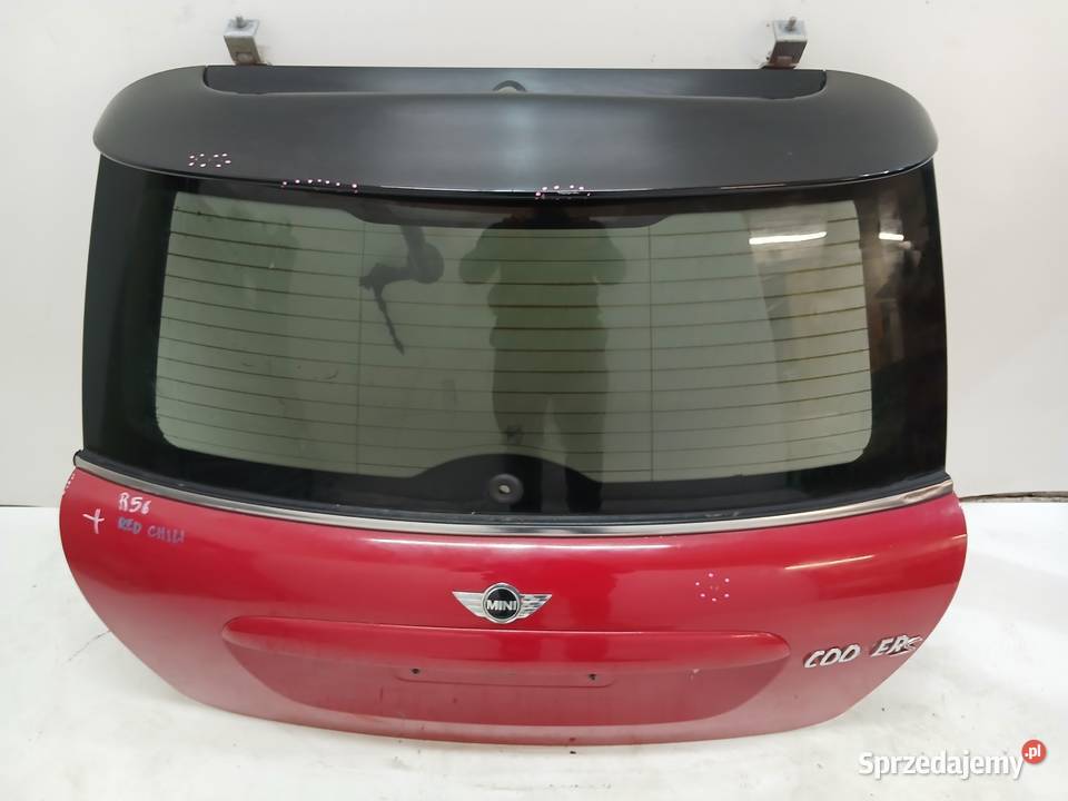 KLAPA BAGAŻNIKA TYLNA MINI R56 RED CHILI Strzyżewice
