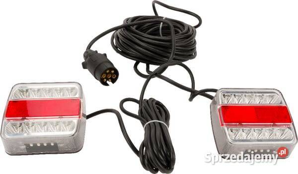 Zestaw lamp LED tylnych przykręcanych 12m 12V Kamionna