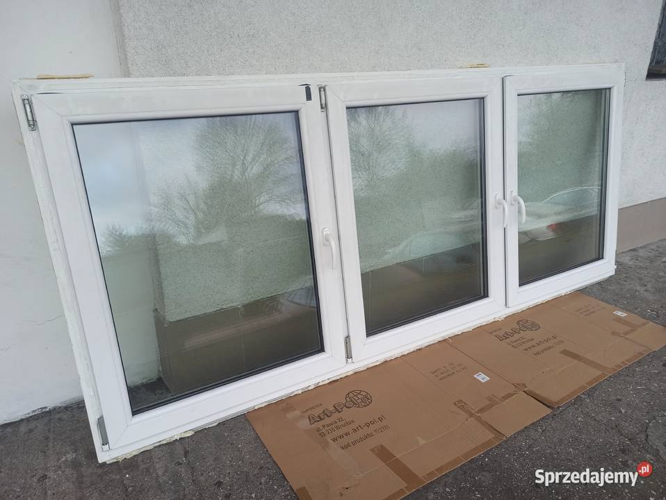 Okno Scienne 3 skrzydłowe 3 szybowe Okna ścienne zachodniopomorskie Szczecin