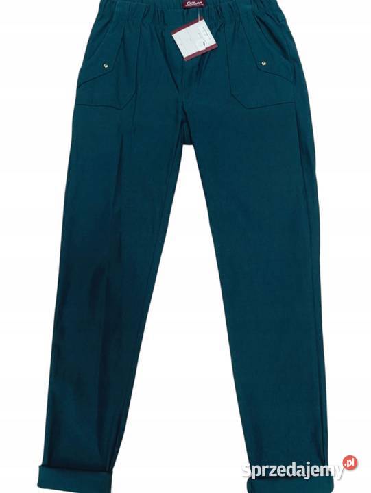 Spodnie damskie 34 bengalina elastyczna 44 Wieluń