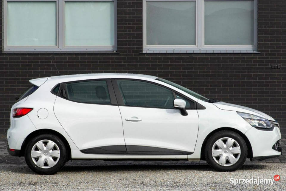 Renault Clio nawigacja tempomat 99000 IV 2012 biały wielkopolskie Jarocin