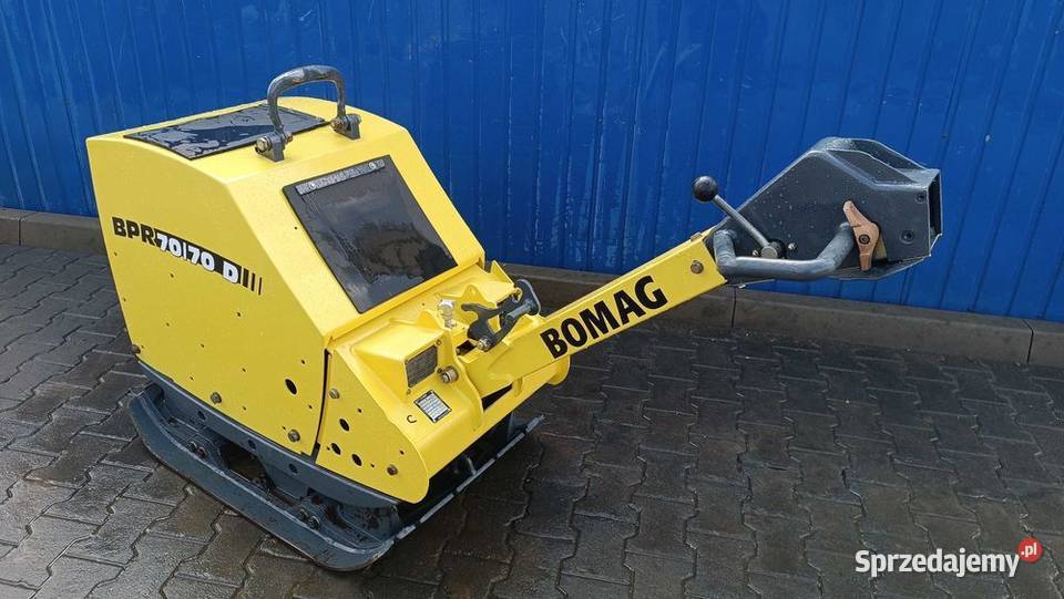 Zagęszczarka BOMAG BPR 7070 D 13r Wacker 6055 dolnośląskie Sułów