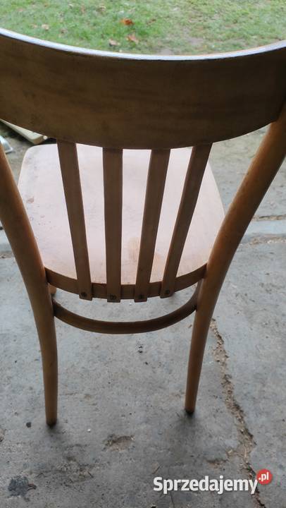 Krzesła drewniane Góra Motyczna