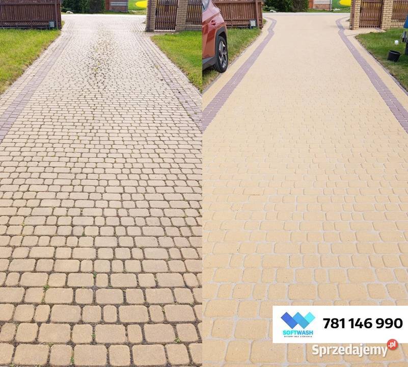 Miękkie Mycie Elewacji WAHOsoftwash Mycie Kostki Ostrowiec Świętokrzyski sprzedam
