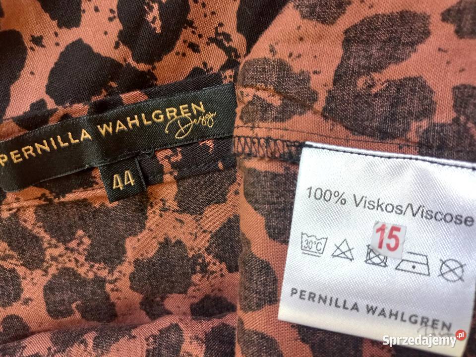 Spódnica letnia Panterka r XXL44 Falbana brązowy/beżowy Białystok