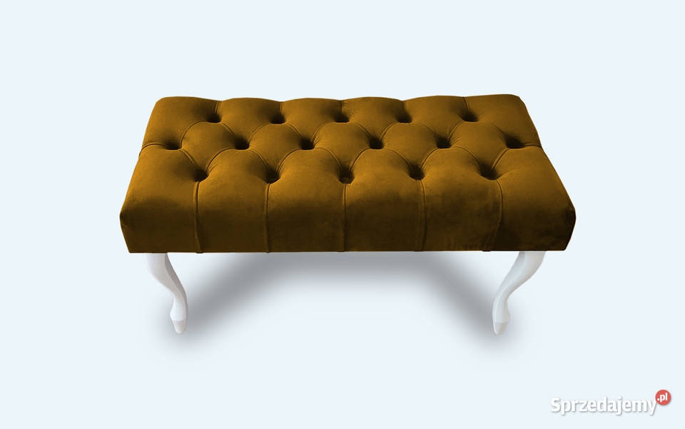 Ławka Tapicerowana Chesterfield Pufa małopolskie Kraków