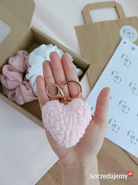 Brelok serce handmade szydełko walentynki Rzeszów