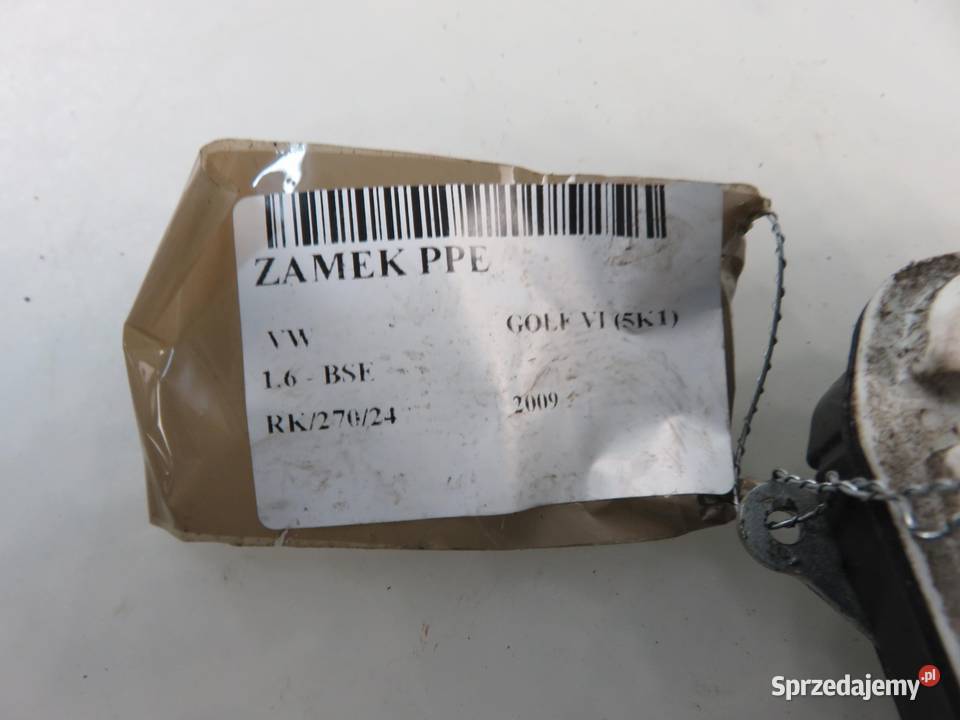 ZAMEK PRAWY PRZEDNI VW GOLF VI 5K1837016 osobowe małopolskie