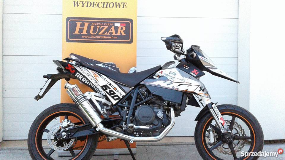 HUZAR EXHAUST wydech tłumik exhaust OWAL KTM LC4 Błażowa
