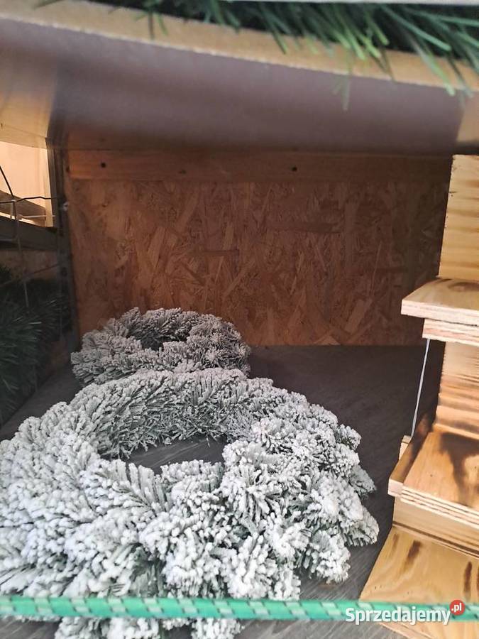 Świąteczne śnieżone stroiki Sierpc