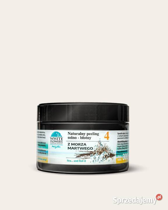 NOWY naturalny peeling solnobłotny z Morza Kosmetyki mazowieckie