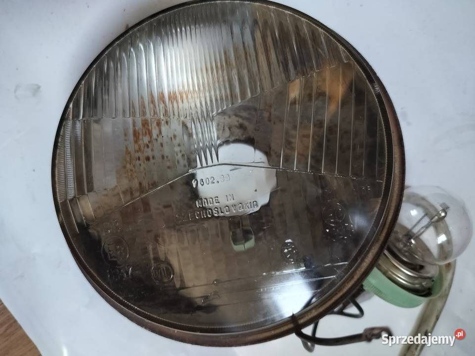 ca 175jawa 175 250 350 skoda wklad lampy Reflektory i halogeny Kęty