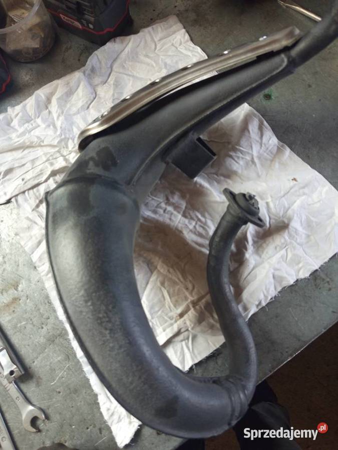 Derbi Senda oryginalny wydech bez końcówki Derbi Pszczyna